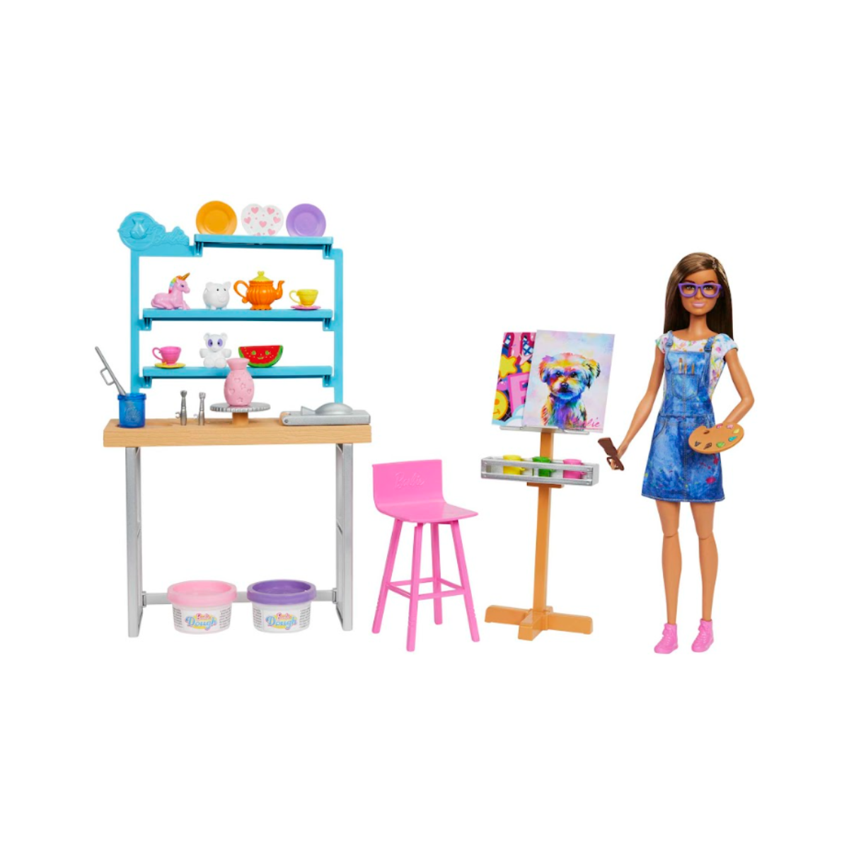 Muñeca Barbie Estudio De Arte Creativo