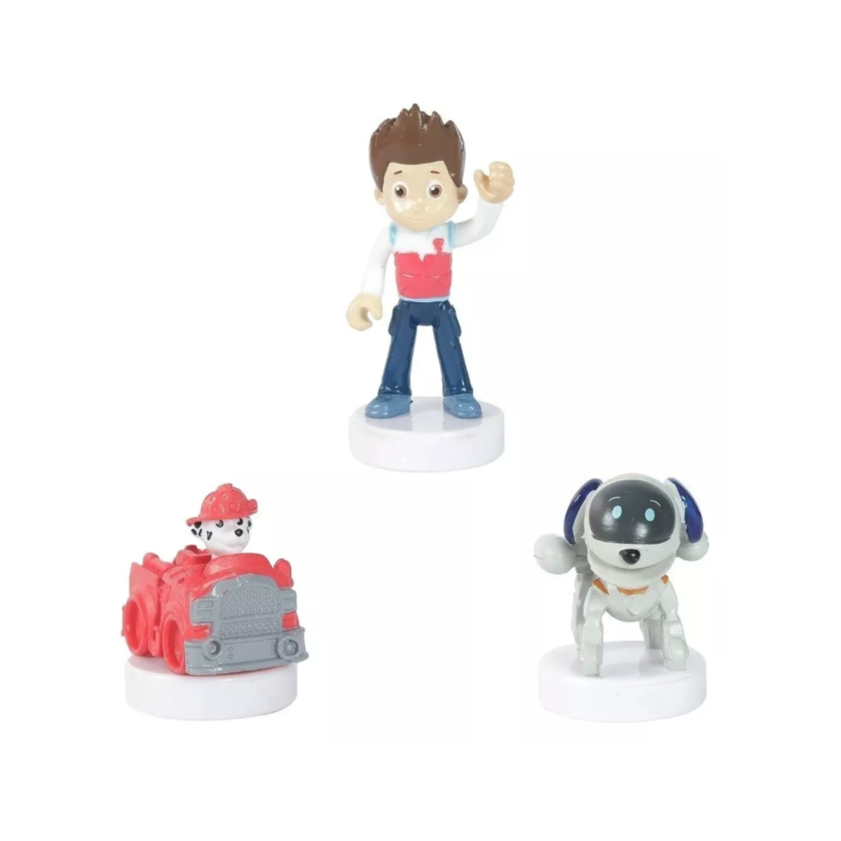 Paw Patrol Figuras Con Sello 3 Unidades
