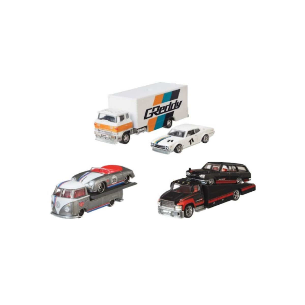 Hot Wheels Auto de Transporte Pack x 2