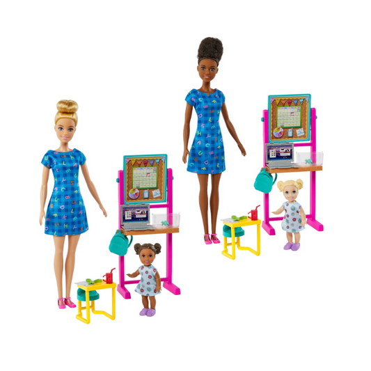 Barbie Set De Muñeca Con Profesiones
