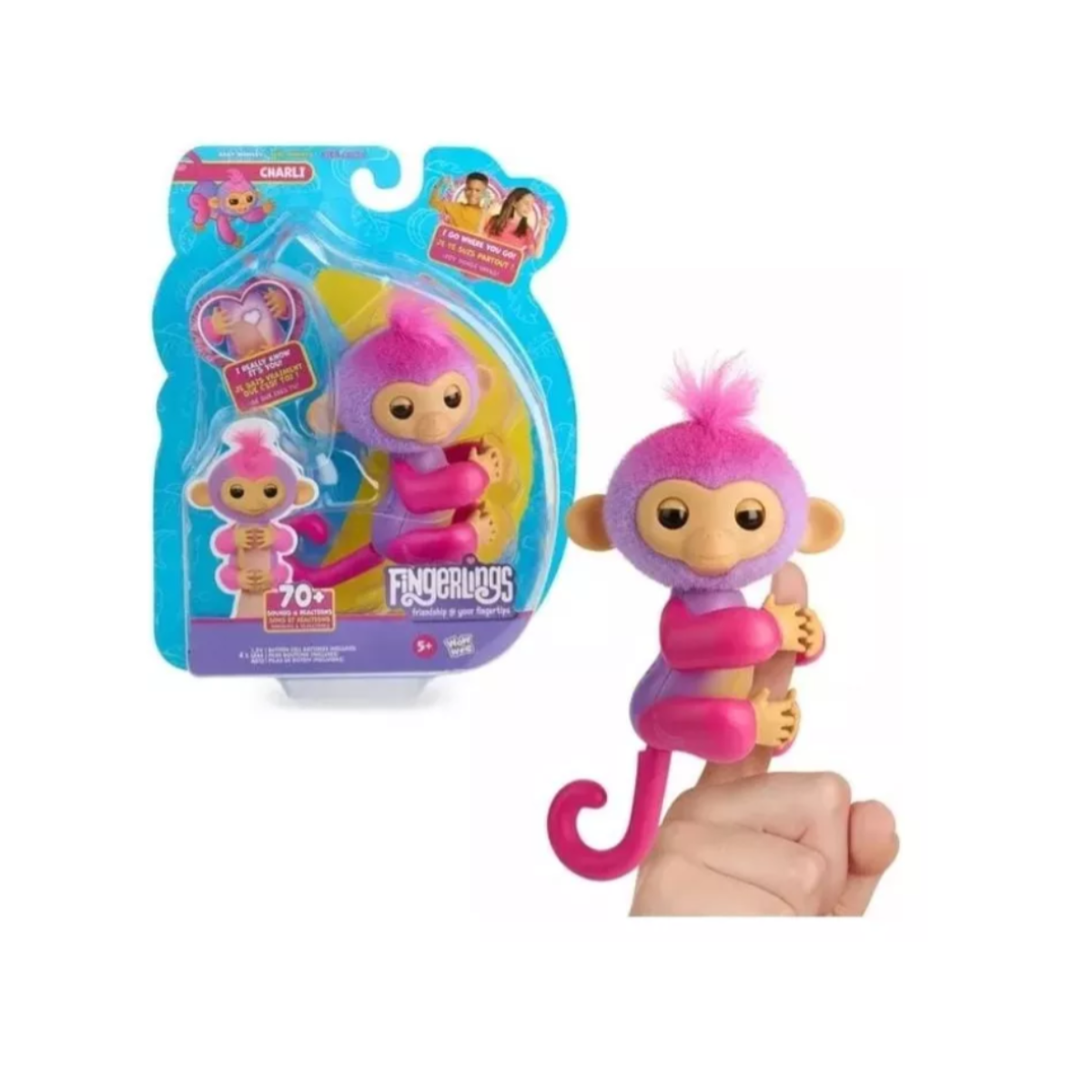 Fingerlings Monito Interactivo Charli