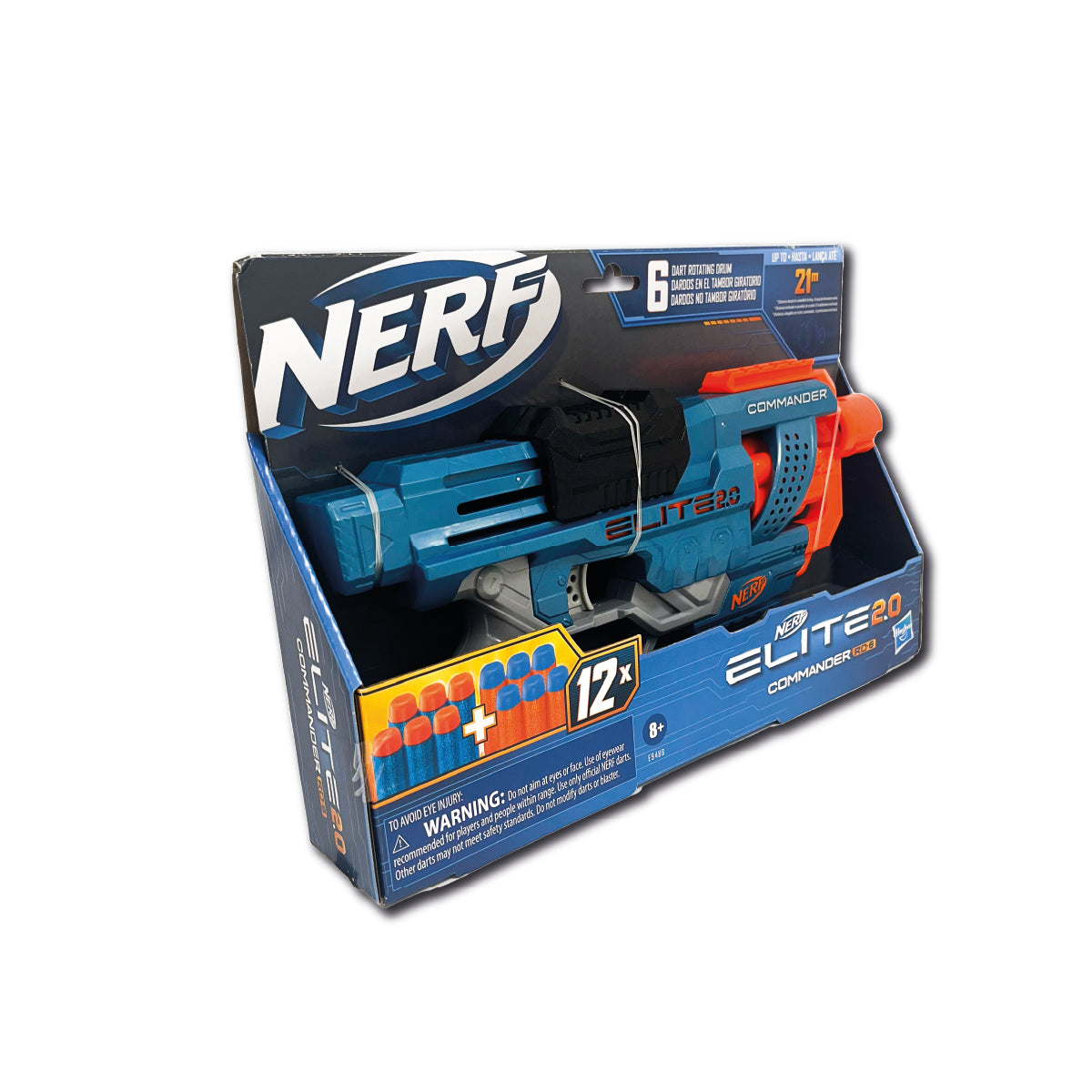 Pistola Lanzadardos Nerf Elite 2.0 Comander Hasbro
