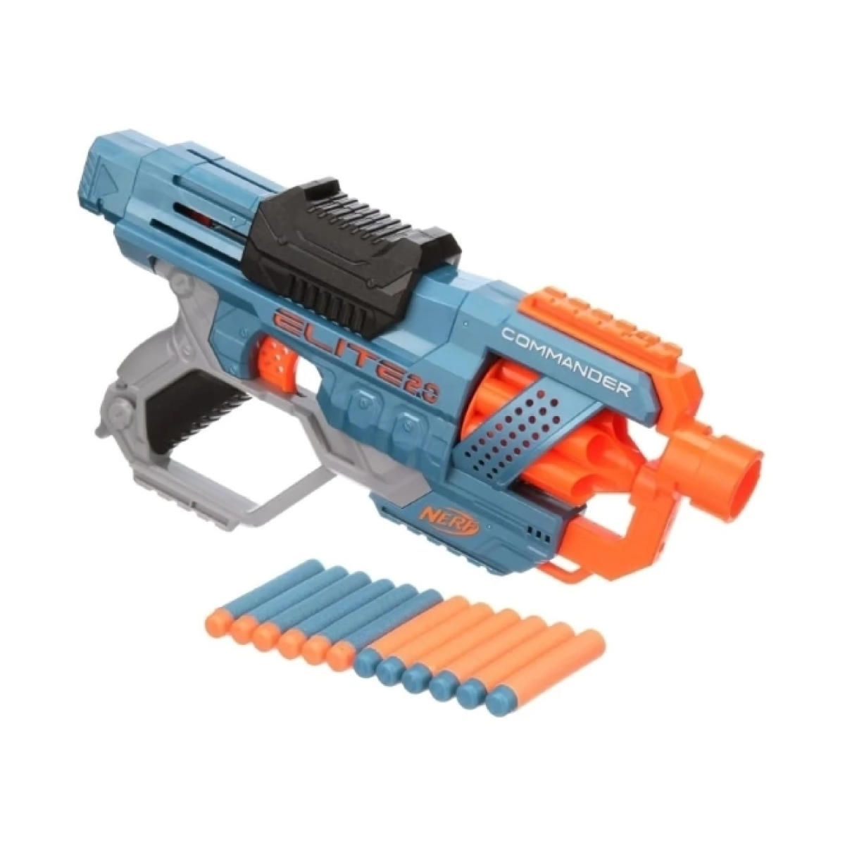 Pistola Lanzadardos Nerf Elite 2.0 Comander Hasbro