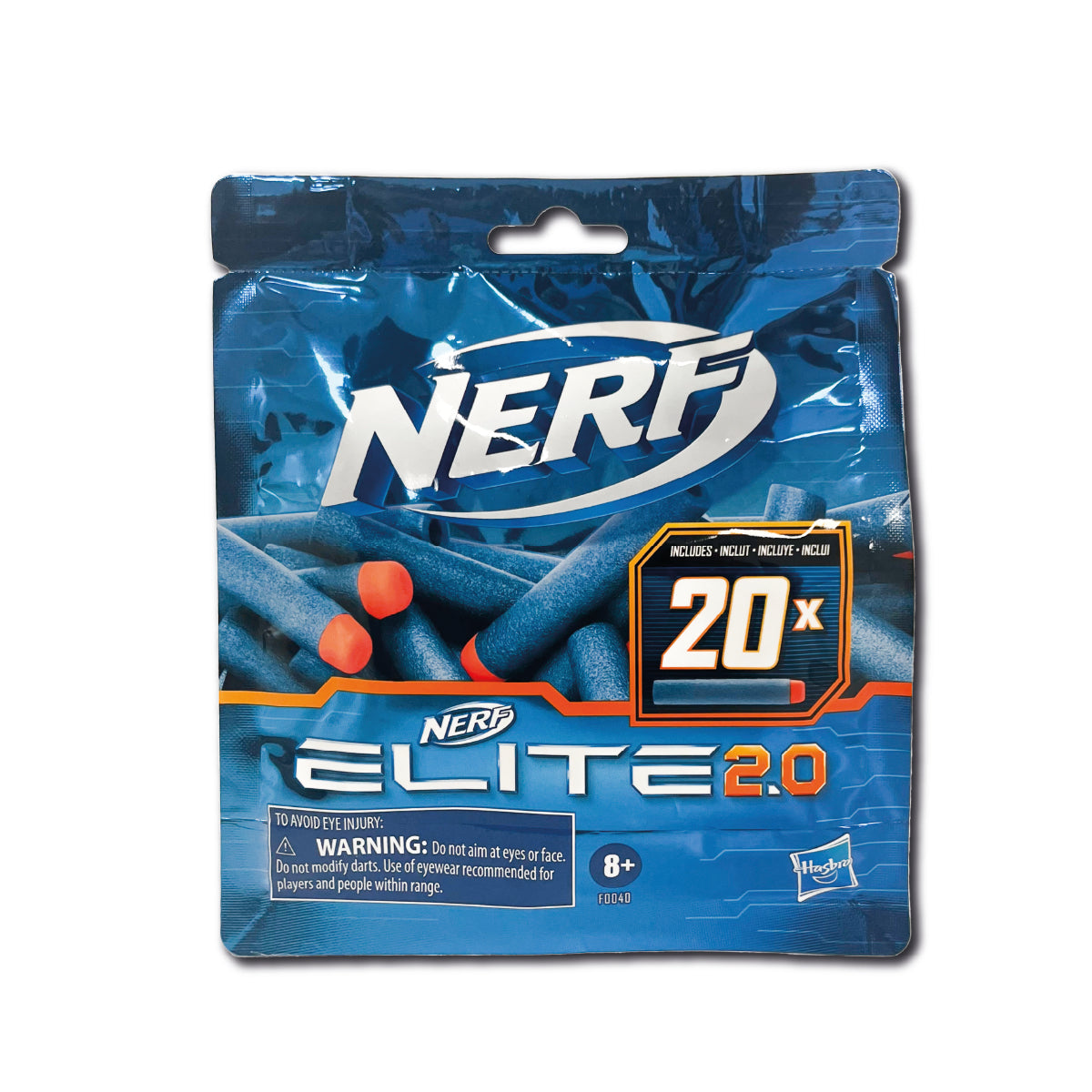 Nerf Set De 20 Dardos De Repuesto Hasbro