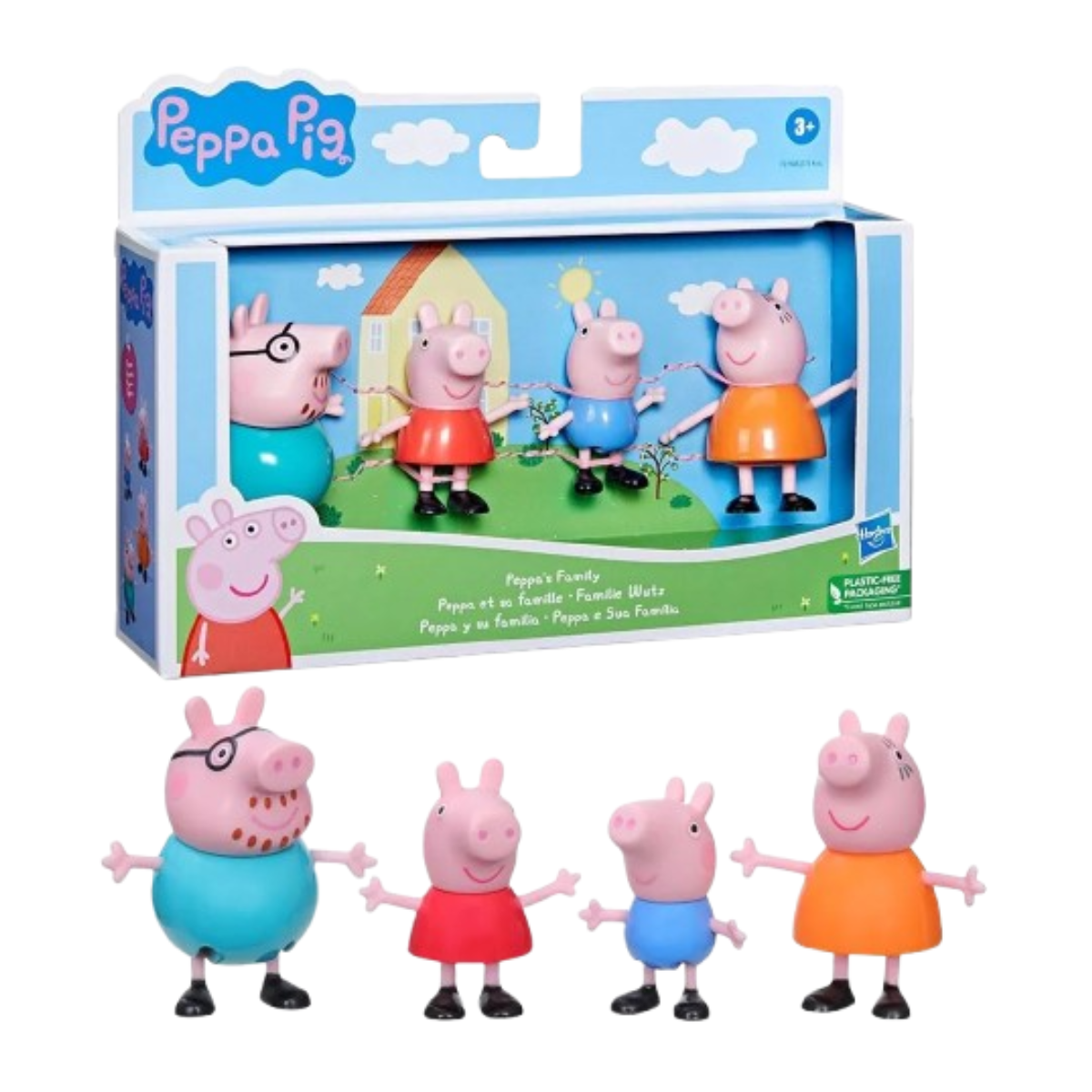 Muñecos Peppa Pig y Su Familia Hasbro