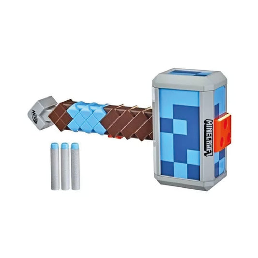 Lanzador Nerf Minecraft Stormlander Hasbro