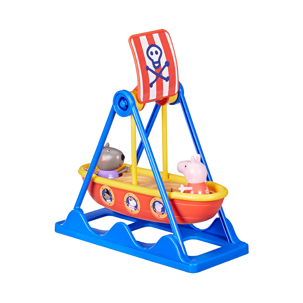 Peppa Pig Barco Pirata Con Figura Hasbro