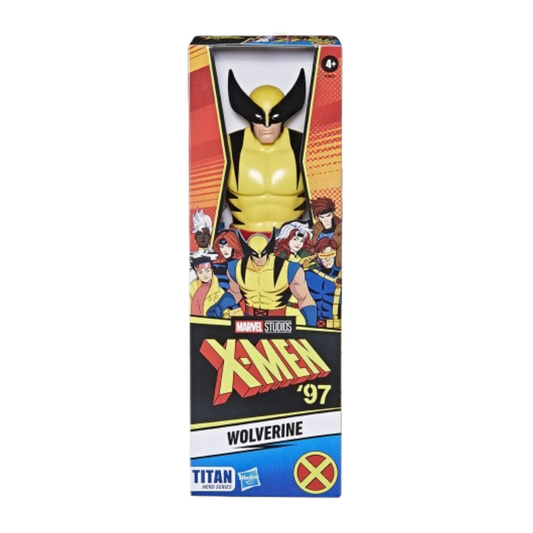 Muñeco Marvel X Men Figura 29cm Titan Heroes Wolverine Hasbro
