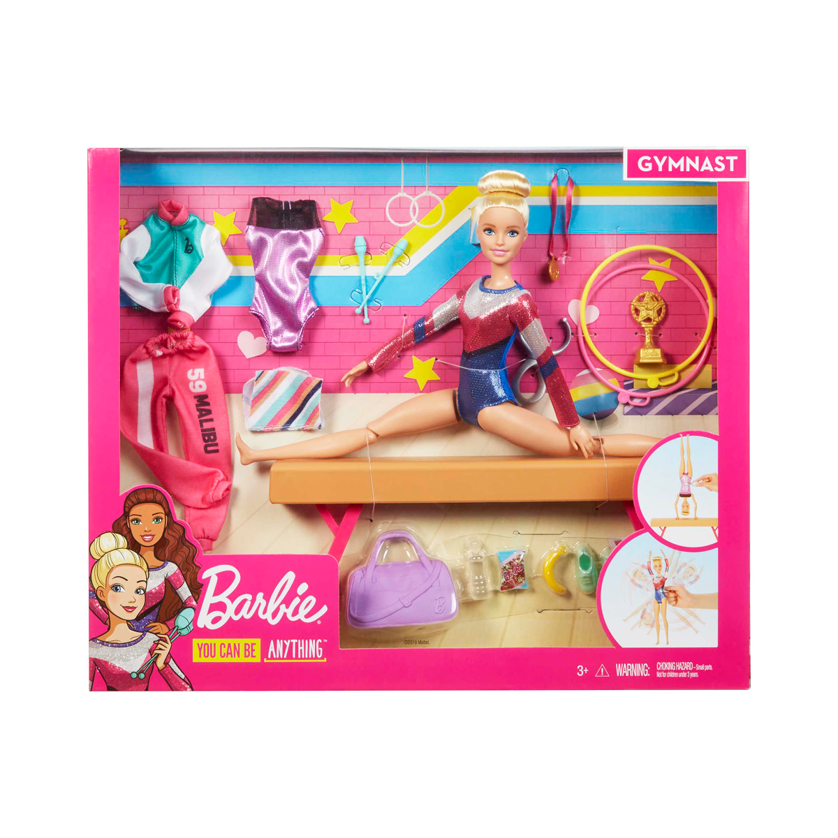 Barbie Gimnasta Muñeca Barbie Original Articulada Barbie Gimnasta