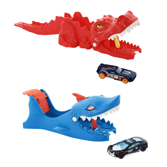 Hot Wheels City Lanzadores Diseño Tiburón Mattel