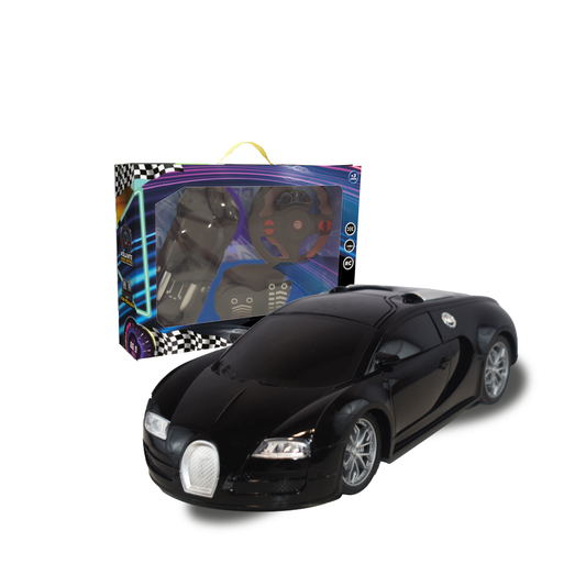 Auto a Radio Control Con Pedales - Midnight Negro