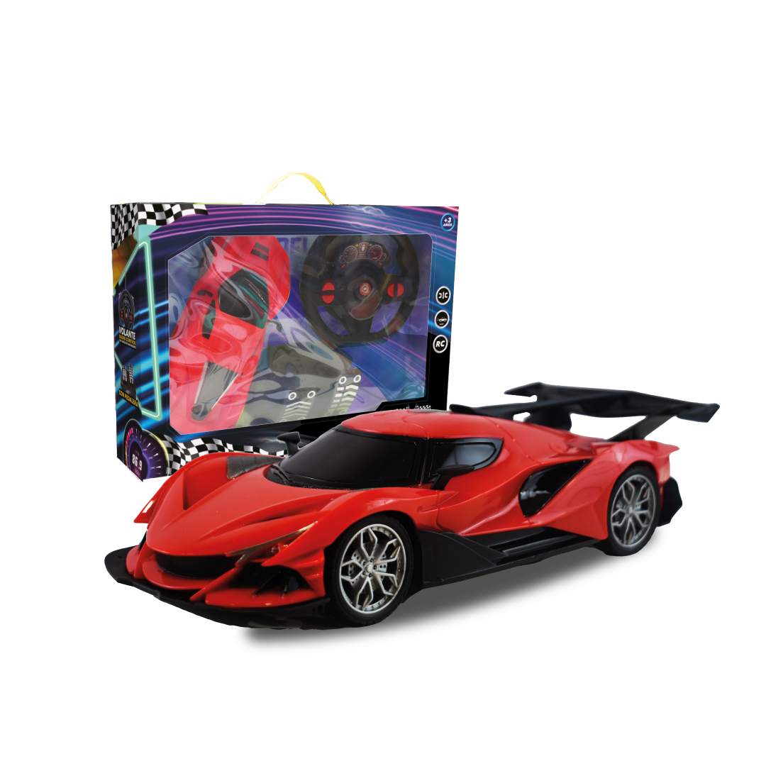Auto a Control Remoto Con Pedales -  Model Car Rojo
