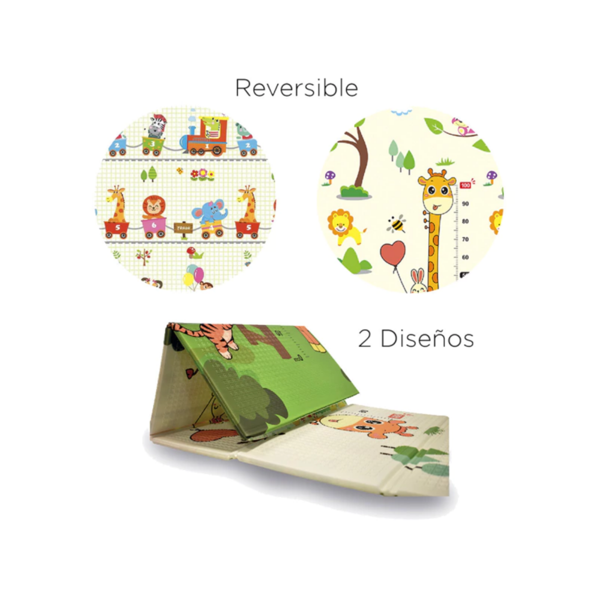 Manta Infantil Anti-Golpes Reversible XPE