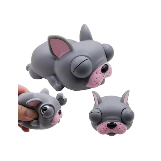 Shaky Friends Perrito Ojos Saltones Gris