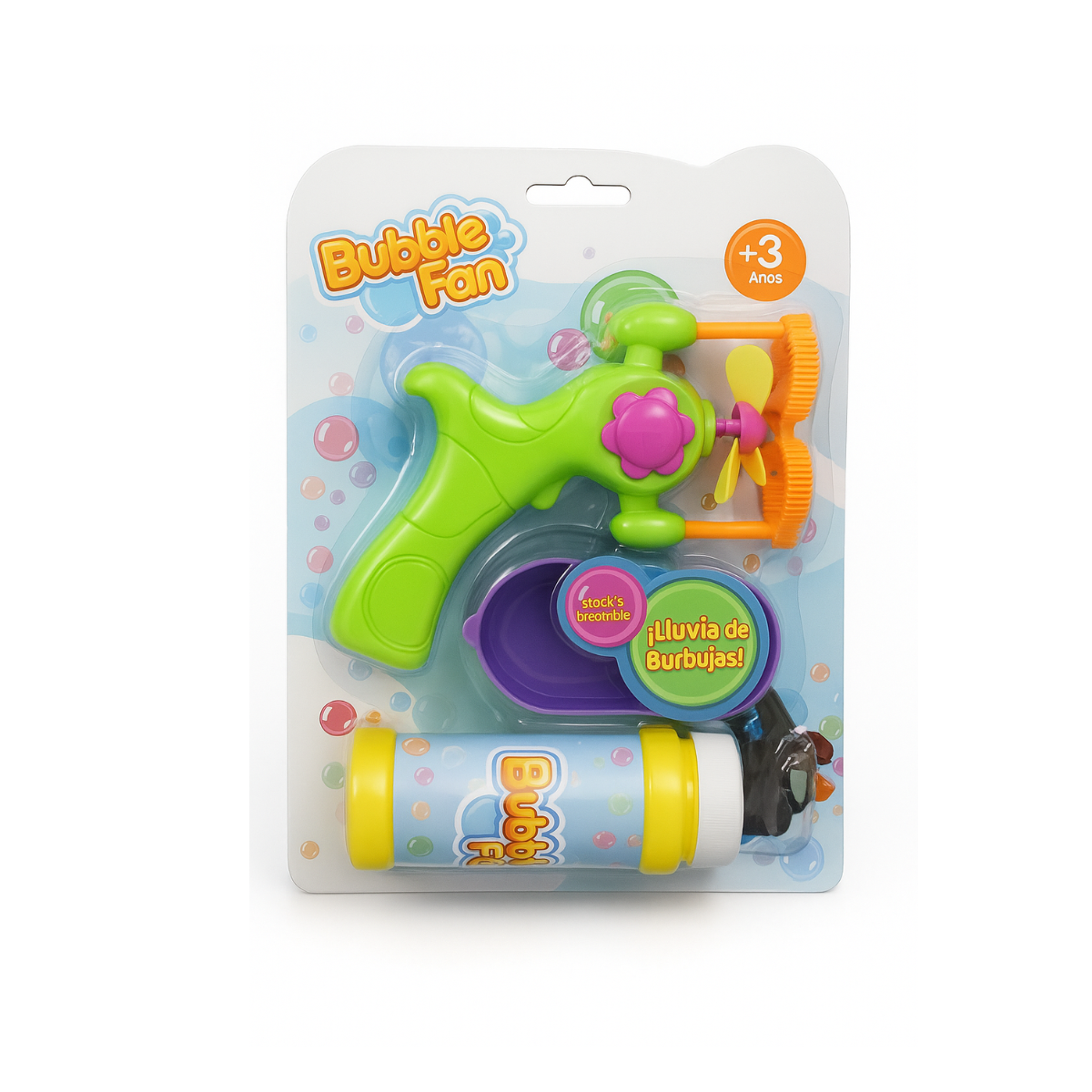 Pistola de Burbujas de Isakito