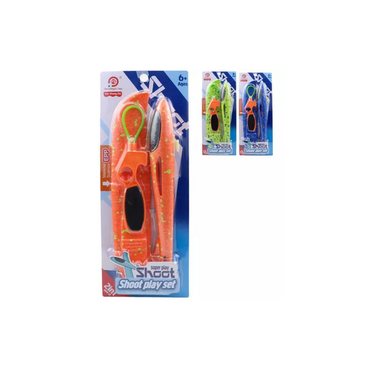 Avión Soft con Lanzador y Luz