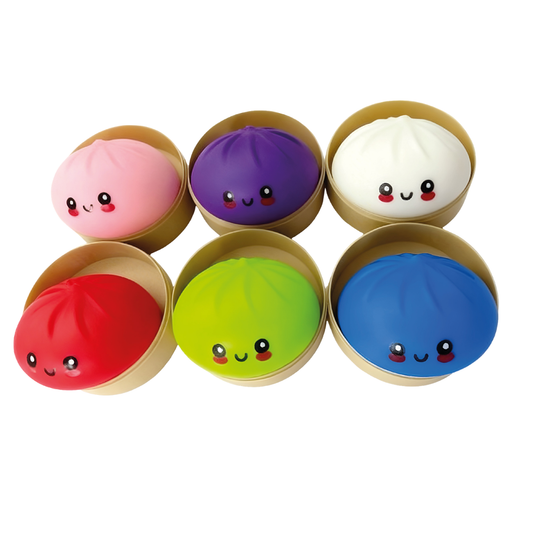 Squishy Dumplings Coleccionables - Edición Colores