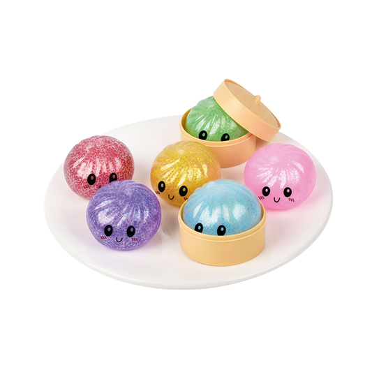 Squishy Dumplings Coleccionables - Edición Glitter