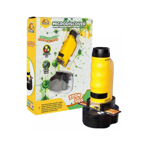 Microscopio Portátil con Base Isakito