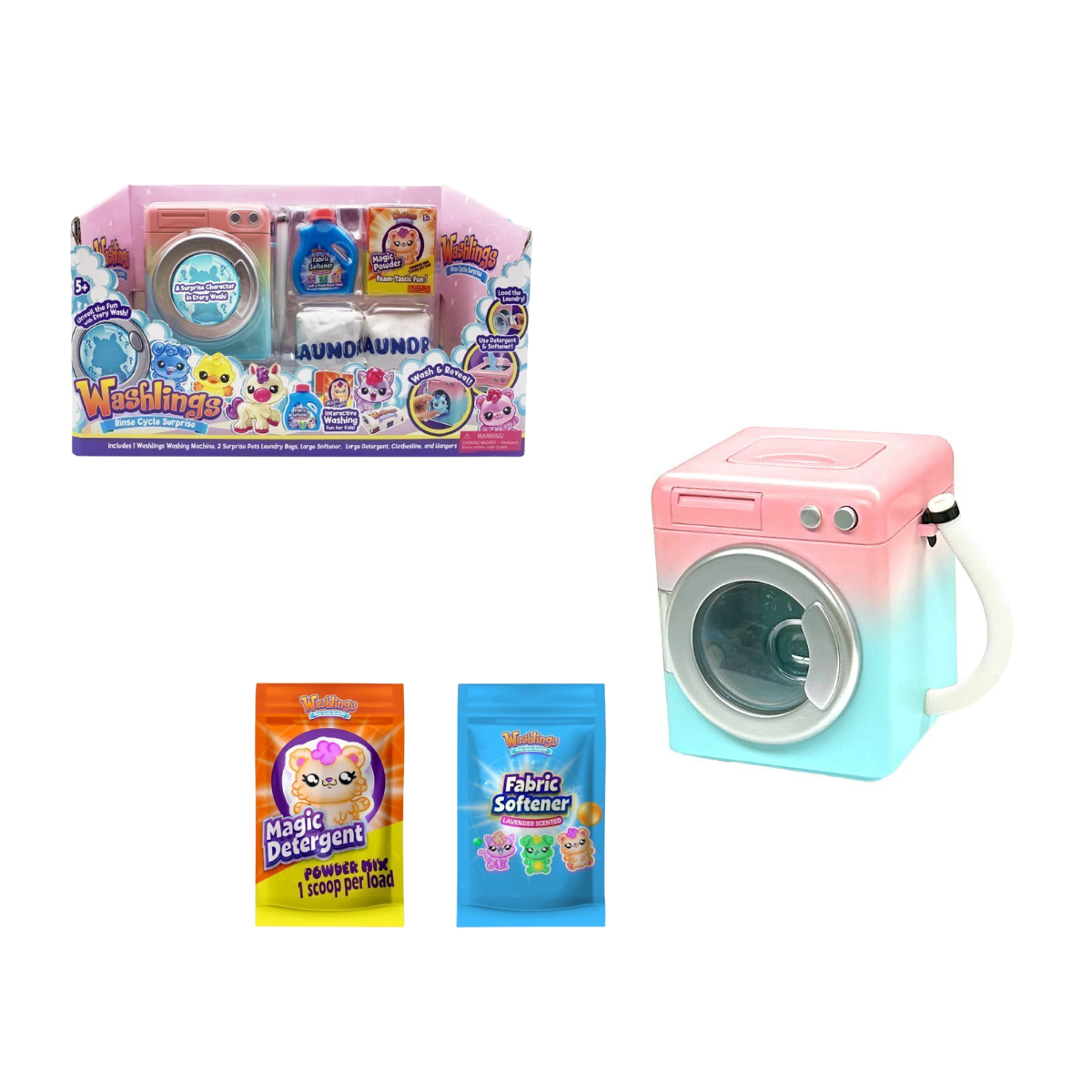 Washling Lavadora Personajes