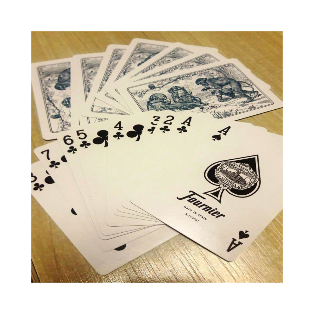 NAIPE 240 MONITO*54 POKER NRO CHICO FOURNIER