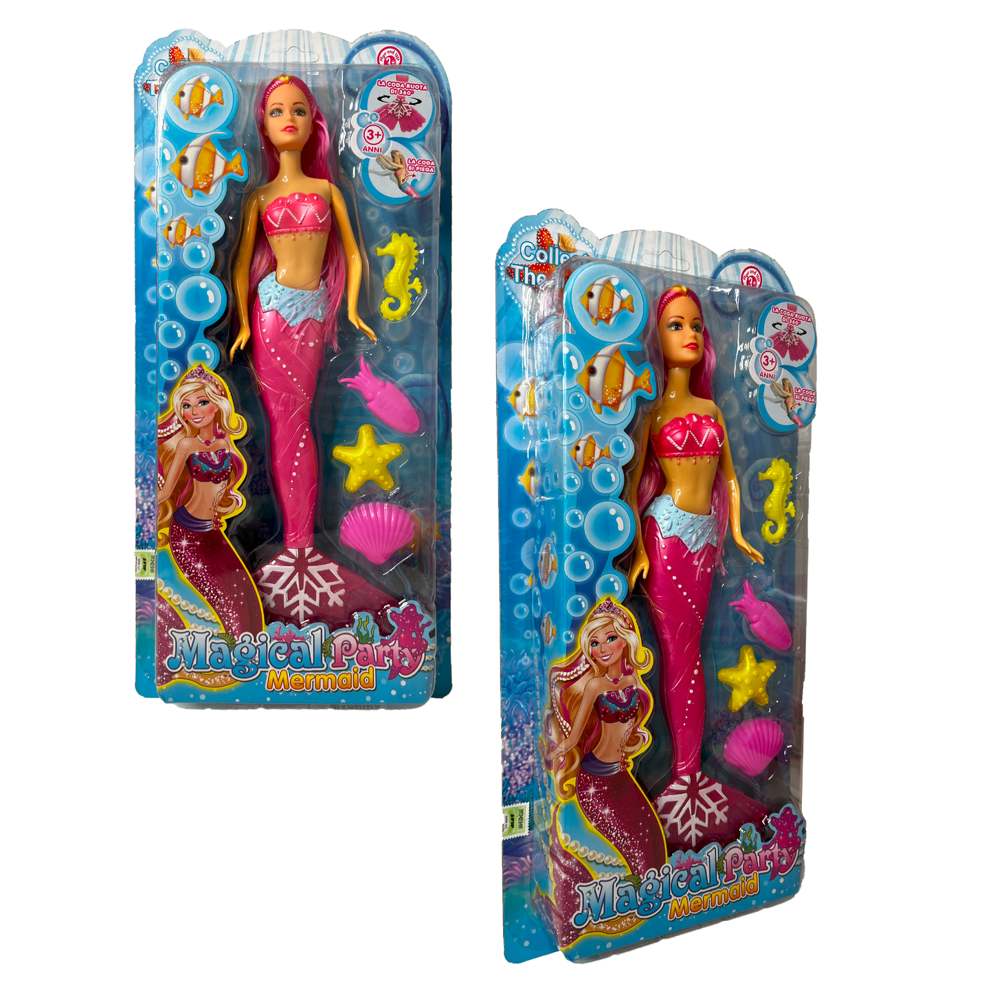 Muñeca Sirena Blister