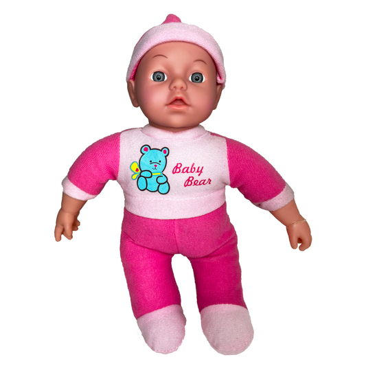 Baby Me Bebé Cuerpo Blando De Tela Con Sonidos