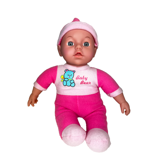 Baby Me Bebé Cuerpo Blando De Tela Con Sonidos