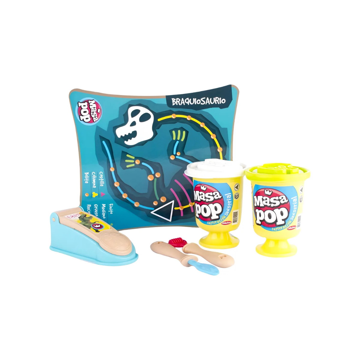 Set de Masa Pop Dinomanía Fósiles