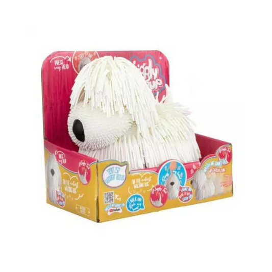 Peludito Perro Con Movimiento Y Sonido Shine