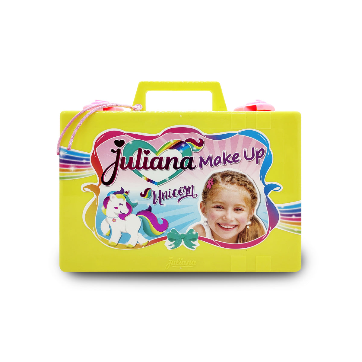 Juliana Valija Make Up Unicorn Chica Amarilla