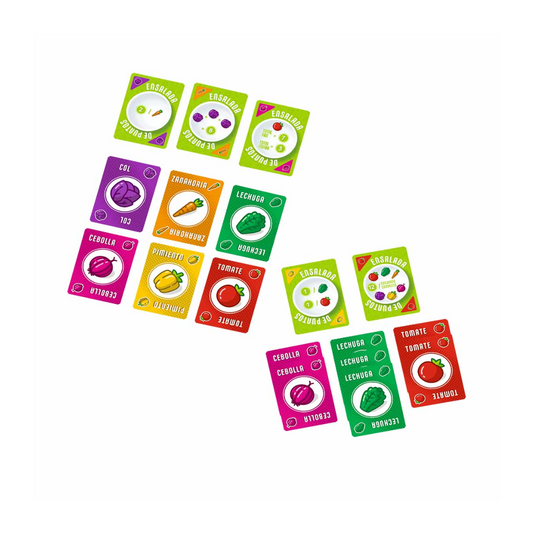 Juego de Cartas ENSALADA DE PUNTOS Devir