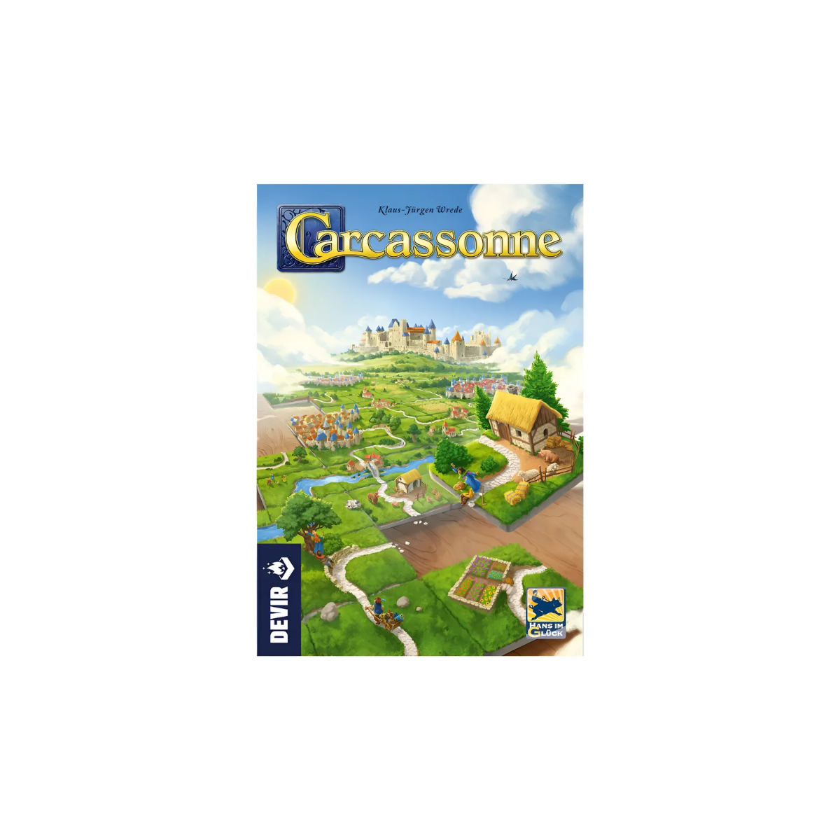 Juego de Mesa CARCASSONNE BÁSICO Devir