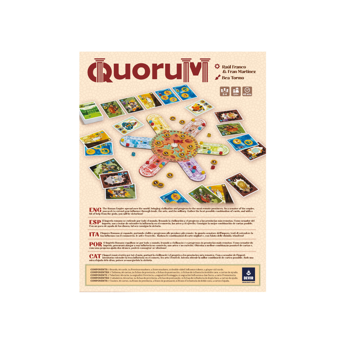 Juego de Mesa QUORUM Devir
