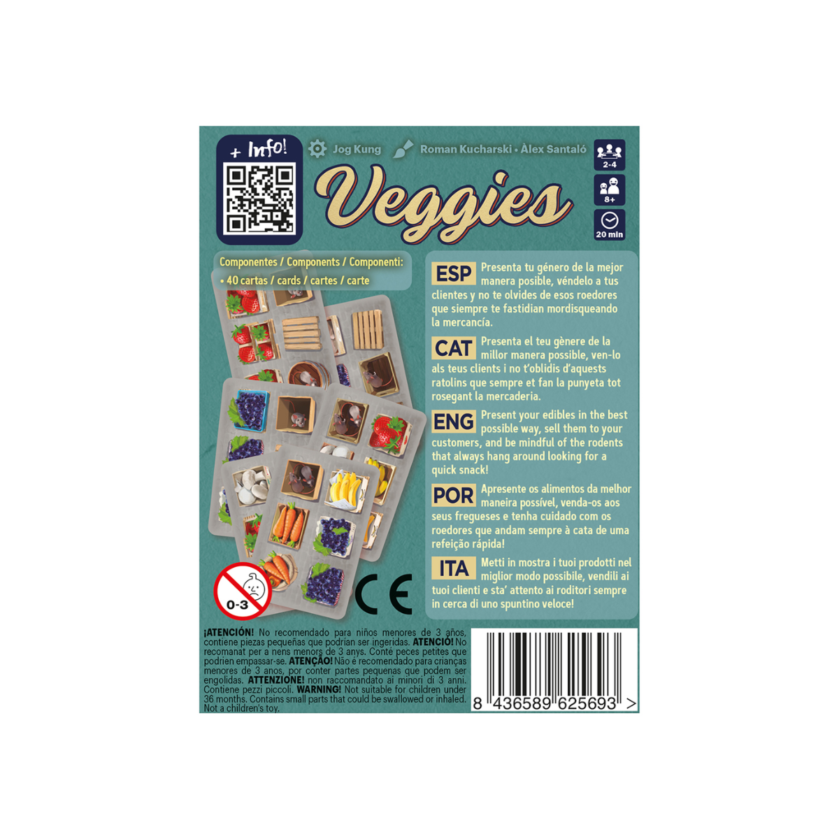 Juego de Mesa VEGGIES Devir