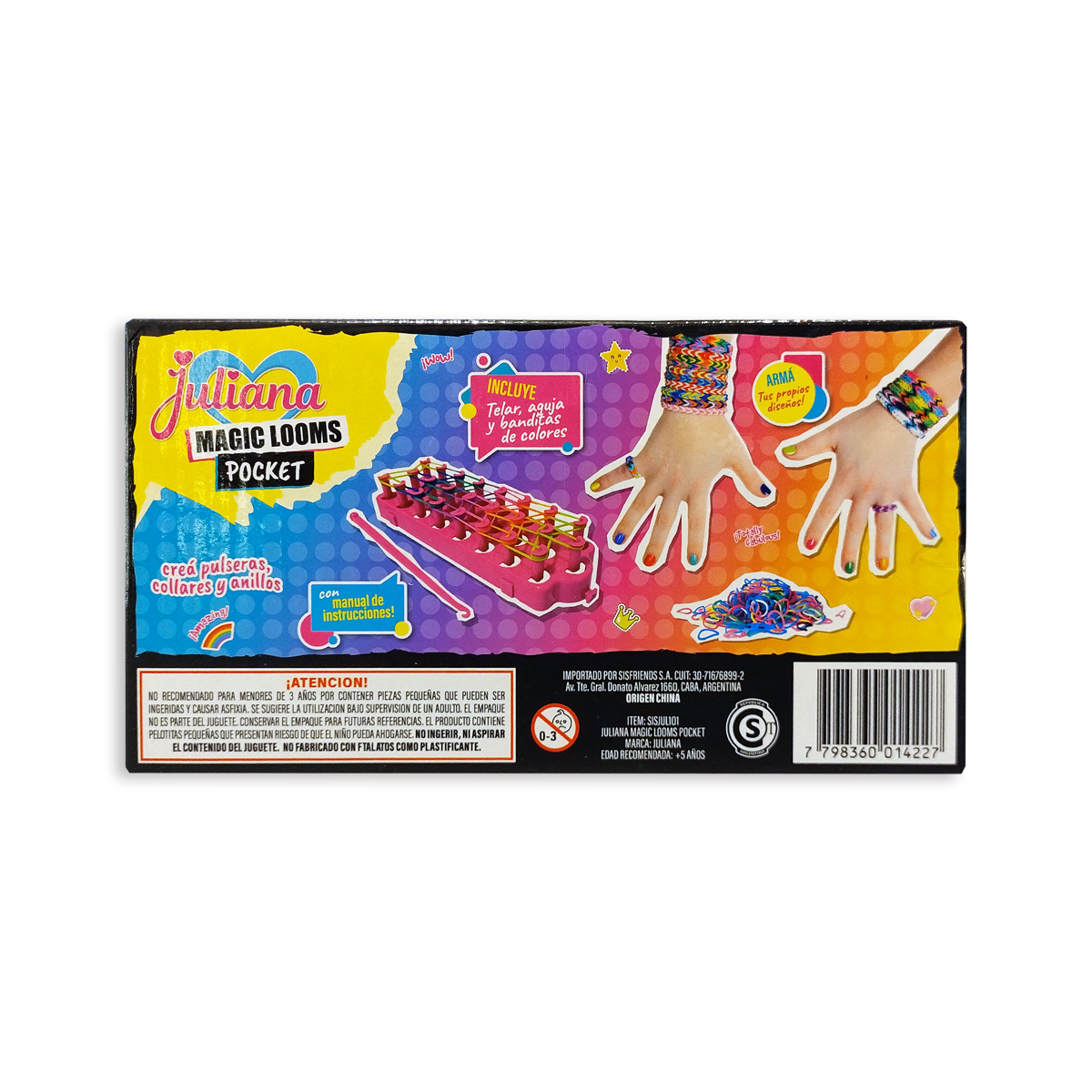 Juliana Magic Looms Pocket