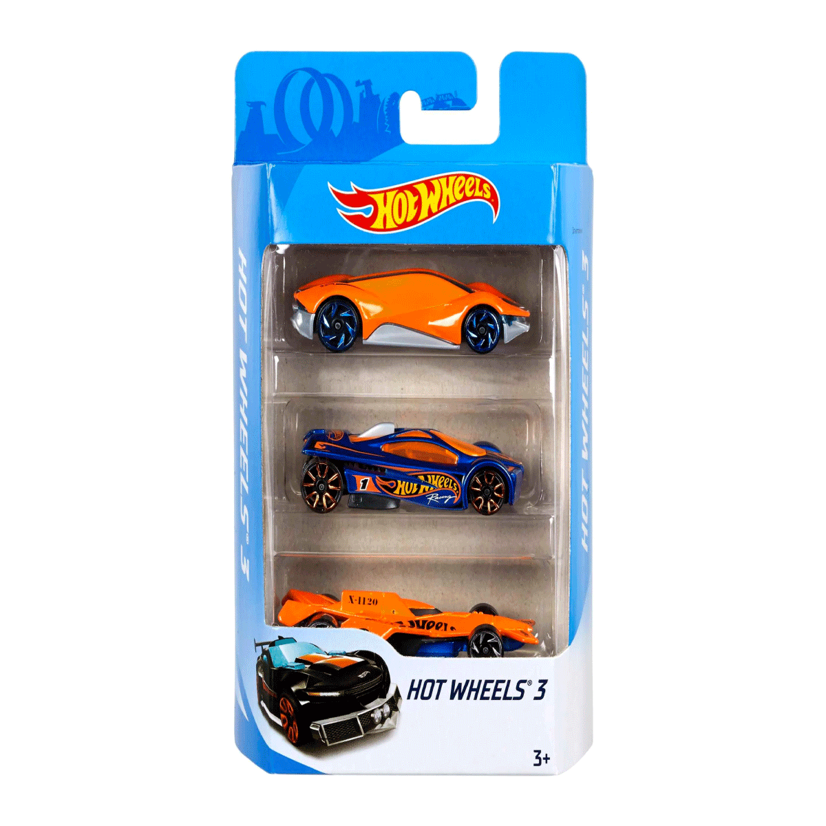 Hot Wheels Pack de 3 vehículos