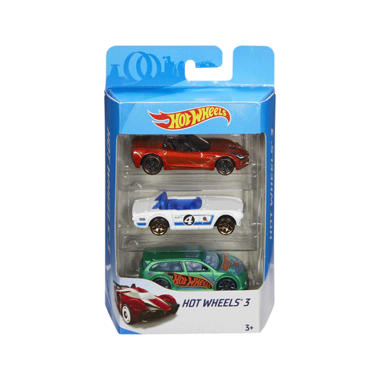 Hot Wheels Pack de 3 vehículos