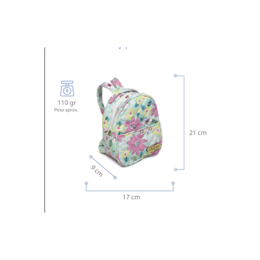Mochilita con bolsillitos - Lebebot