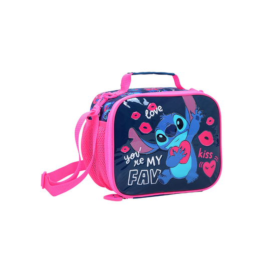 Lunchera Térmica Stitch Love – Conservación de Alimentos Escolar