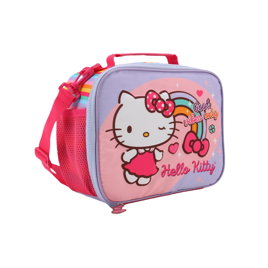Lunchera Térmica Hello Kitty Good Vibes – Amplia, Resistente y Súper Canchera