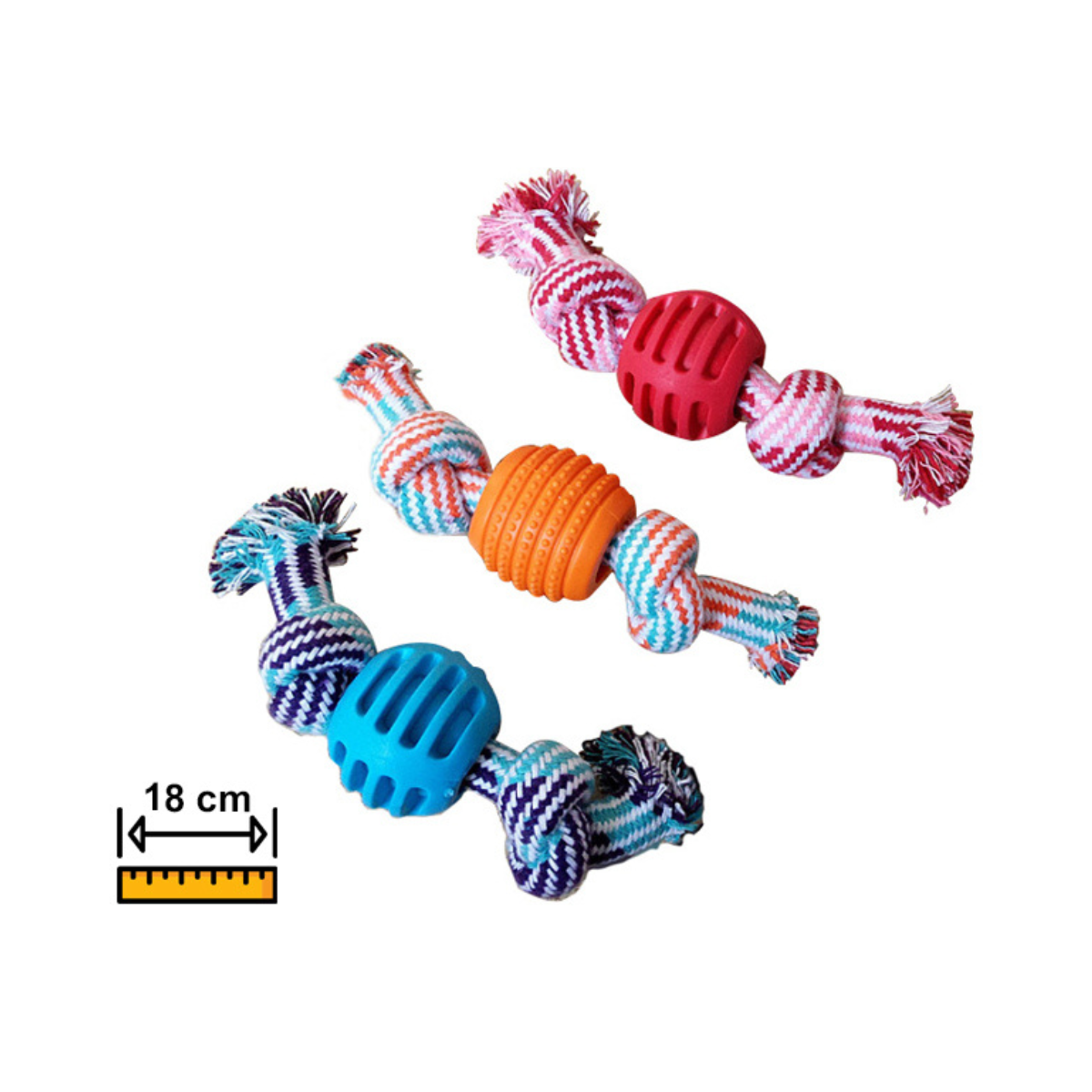 Juguete Cuerda Con Mordedor