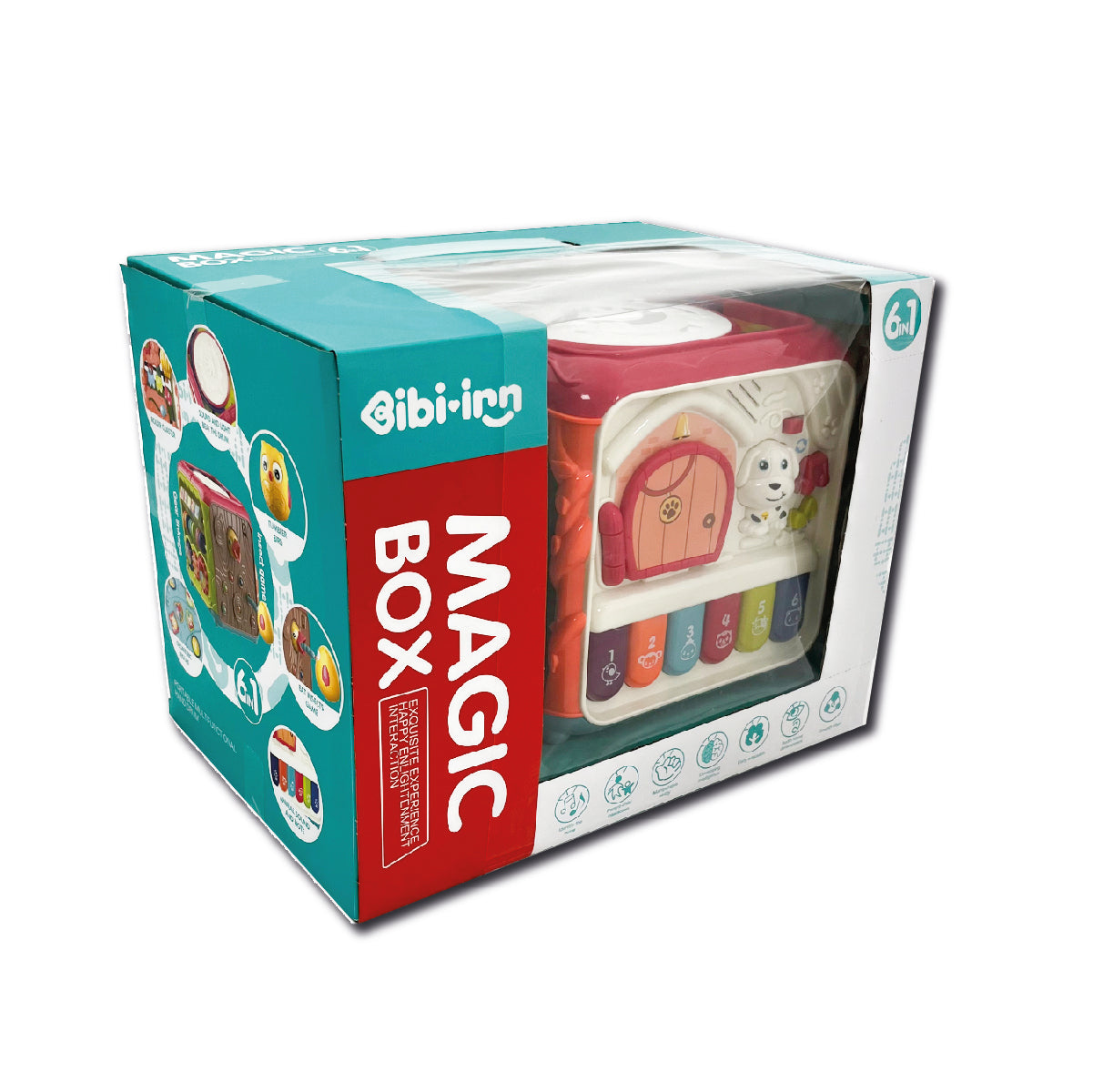 Magic Box Cubo De Actividades 6 en 1