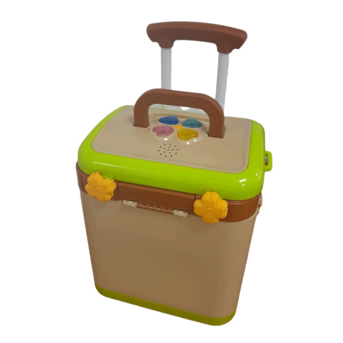 Valija Maletín con Carrito De Viaje con Luz Sonido