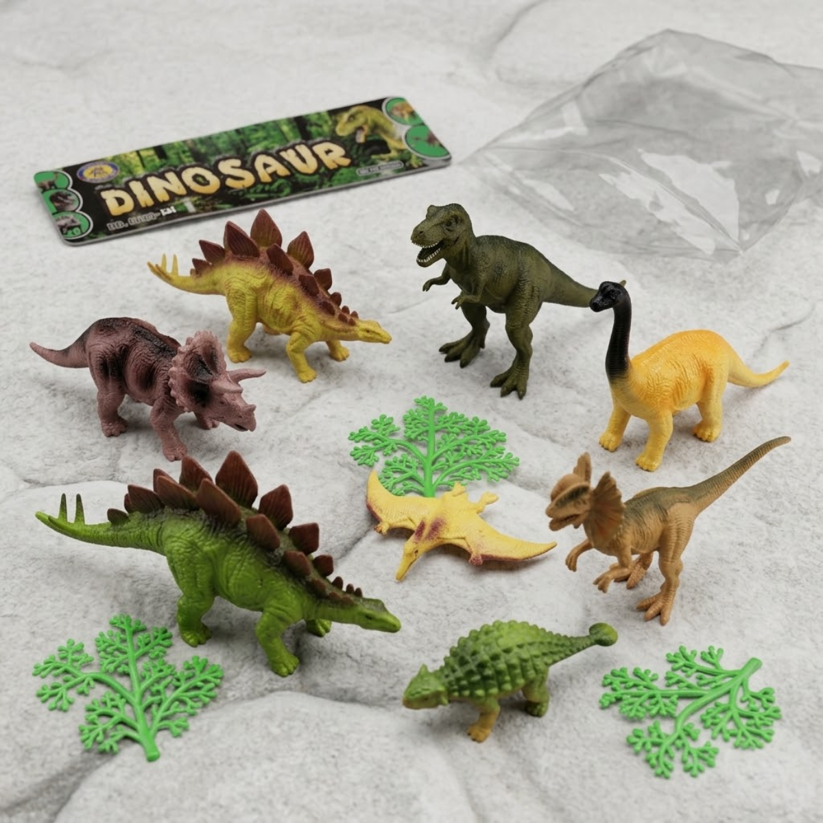 Surtido de Dinosaurios Surtidos en Bolsa 8 cm
