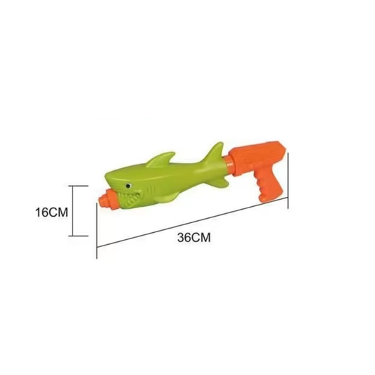 Pistola de Agua Tiburón 36 cm de Colores