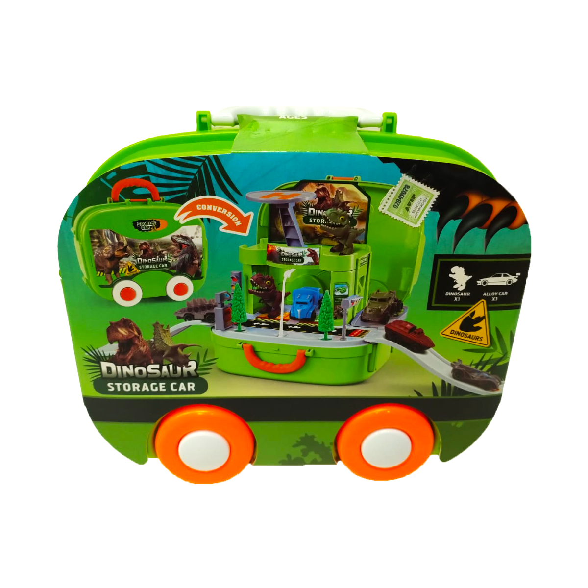 Valija Playset De Dinosaurios - Vista 2