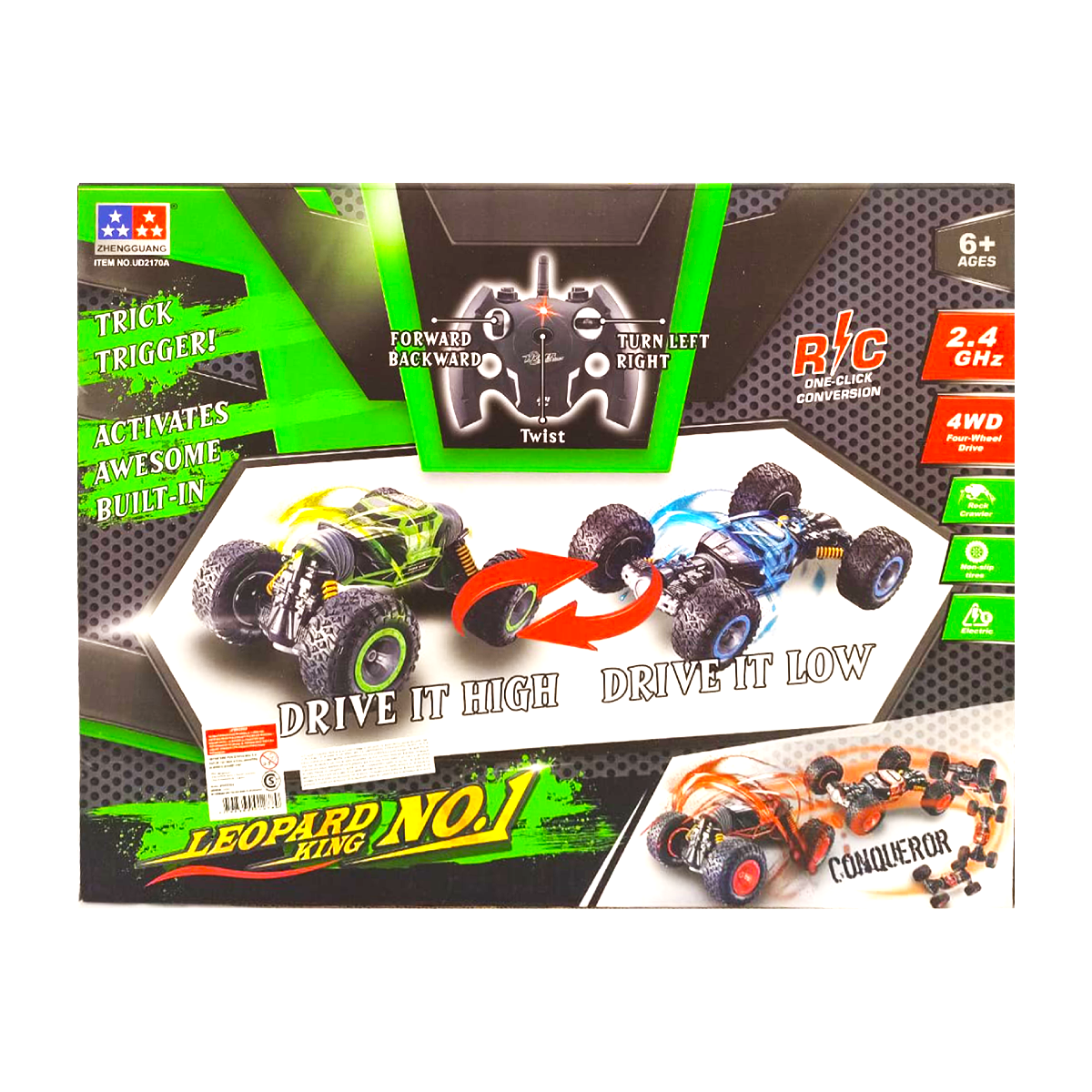 Todoterreno A Radio Control Leopard King