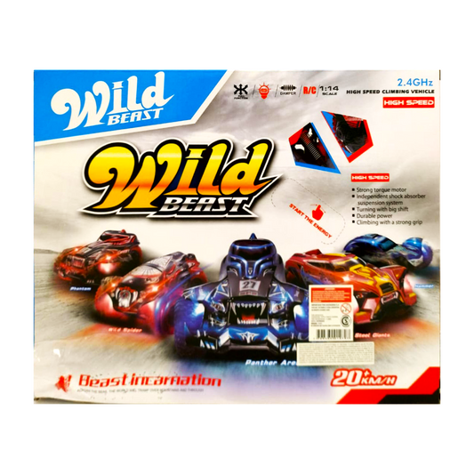 Auto Bestia A Control Remoto Wild Beast Tiger