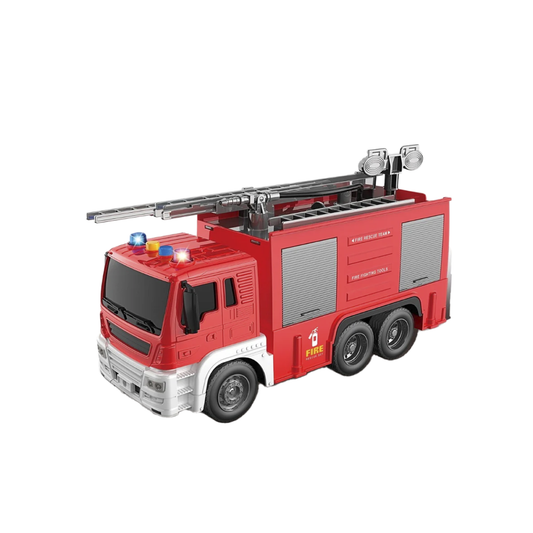 Camión  Bomberos Lanza Agua Con Luz Y Sonido